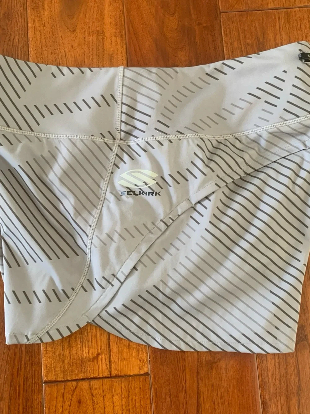 Selkirk Women's Shorts Size L Pro Line Performance Zince Grey Pickleball Tennis